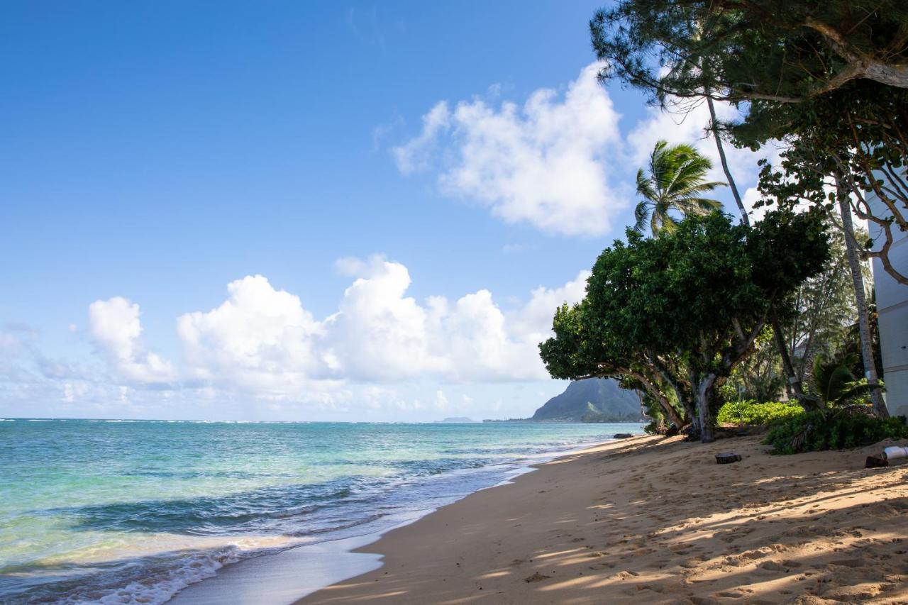 Breezy Beachfront Bali-Style Haven 180 Degree Oceanview Hau'ula Екстериор снимка